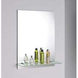 Aqualine Samba półka szklana chrom SB115