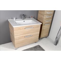 Aqualine Vega szafka 72 cm podumywalkowa wisząca dąb platin VG873