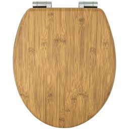 AWD Interior Bamboo deska sedesowa wolnoopadająca brązowa AWD02181598