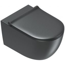 Catalano Sfera miska WC wisząca bez kołnierza czarny mat 0511550022