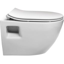 Creavit Paula miska WC wisząca biała TP325