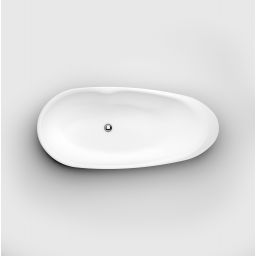 Clou First wanna wolnostojąca 182x82 cm owalna biała CL/05.13010