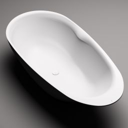 Clou First wanna wolnostojąca 182x82 cm owalna biała CL/05.13010