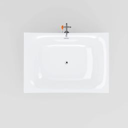 Clou Hammock wanna wolnostojąca 200x140 cm prostokątna biała CL/05.60020