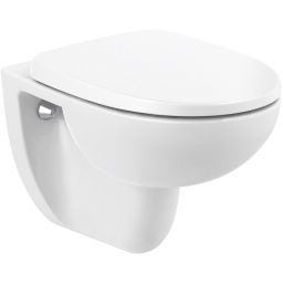 Roca Victoria miska WC wisząca bez kołnierza biały połysk A346V03000