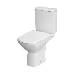 Cersanit Carina CleanOn zestaw WC kompakt miska z deską i spłuczką biała K31-044