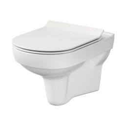 Cersanit City deska sedesowa wolnoopadająca Slim biała K98-0134
