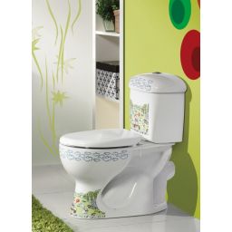 CeraStyle Happy miska kompakt WC dla dzieci 08100-PW