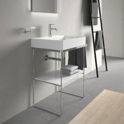 Duravit DuraSquare nogi do umywalki z relingiem chrom 0031011000