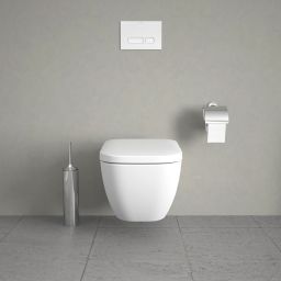 Duravit Happy D.2. miska WC wisząca Rimless biała 2222090000