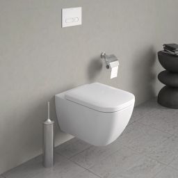 Duravit Happy D.2. miska WC wisząca Rimless HygeneGlaze biała 2222092000