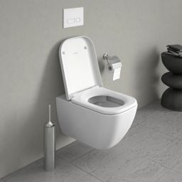 Duravit Happy D.2. miska WC wisząca Rimless HygeneGlaze biała 2222092000