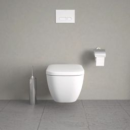 Duravit Happy D.2. miska WC wisząca Rimless HygeneGlaze biała 2222092000