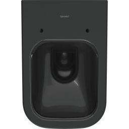 Duravit Happy D.2 miska WC wisząca bez kołnierza antracyt mat 222209AD00