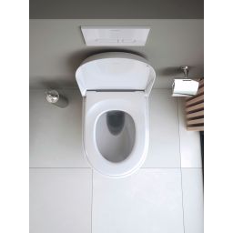 Duravit Qatego miska WC wisząca Rimless biały połysk 2556090000