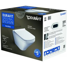 Duravit DuraStyle miska WC z deską wolnoopadającą 45520900A1