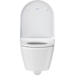 Duravit D-Neo miska WC z deską wolnoopadającą wisząca bez kołnierza biały 45880900A1