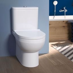 Duravit No.1 miska WC kompakt stojąca Rimless biała 21820900002