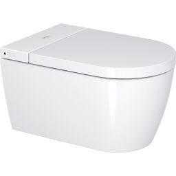 Duravit SensoWash Starck f Plus Compact miska WC Rimless wisząca z deską sedesową myjącą biała 650000012004320