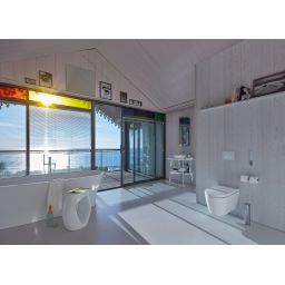 Duravit SensoWash toaleta myjąca wisząca bez kołnierza biała 650001012004310