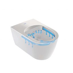 Duravit SensoWash Starck F Pro toaleta myjąca wisząca bez kołnierza biała 650002012004300