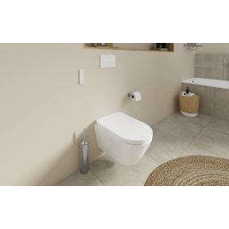 Duravit SensoWash D-Neo Compact miska WC wisząca HygieneGlaze z deską myjącą biały połysk 654000012004300