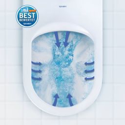 Duravit DuraStyle miska WC Rimless z deską myjącą SensoWash Slim białą 631001002004300