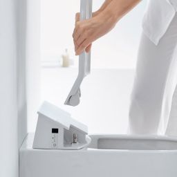 Duravit DuraStyle miska WC Rimless z deską myjącą SensoWash Slim białą 631001002004300