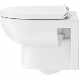 Duravit No. 1 miska WC z deską wolnoopadającą wisząca bez kołnierza biały 45750900A1