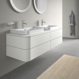 Duravit Happy D.2 szafka 160x55x40,8 cm podumywalkowa wisząca biała HP4974B3636