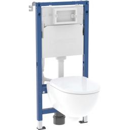 Geberit Duofix Basic zestaw WC stelaż z miską i deską 118.347.00.3