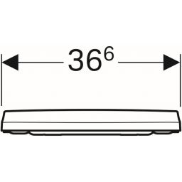 Geberit iCon deska sedesowa wolnoopadająca biała 574950000