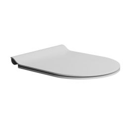 GSI Pura deska sedesowa wolnoopadająca slim biały mat/chrom MS86CSN09