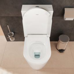 Hansgrohe EluPura S miska kompakt WC biały 61163450