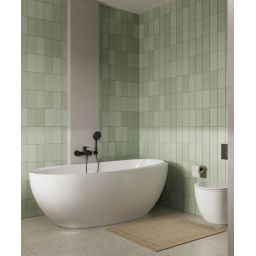 Hagser Della bateria wannowo-prysznicowa ścienna czarny mat HGR90000034