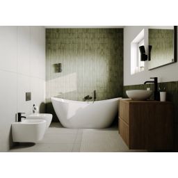 Hagser Clara wanna wolnostojąca 180x80 cm akrylowa owalna biały połysk HGR70000012