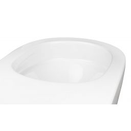 Hagser Beno miska WC z deską wolnoopadającą wisząca bez kołnierza biały HGR13000042