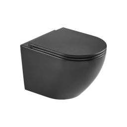 Hagser Beno deska sedesowa wolnoopadająca czarna HGR80000045