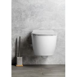 Isvea Sentimenti toaleta myjąca wisząca bez kołnierza biała 10ARS1010