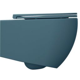 Isvea Infinity miska WC wisząca bez kołnierza zielony mat 10NF02004-2P