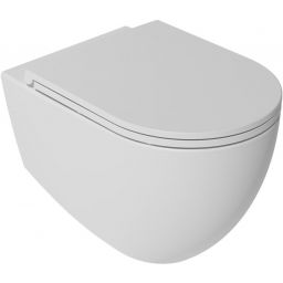 Isvea Infinity miska WC wisząca bez kołnierza biały mat 10NF02004-2L
