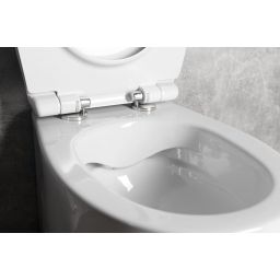 Isvea Sentimenti miska WC stojąca bez kołnierza biały 10SM10004SV