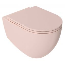 Isvea Infinity deska sedesowa wolnoopadająca Slim salmon 40KF0541I-S
