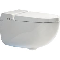 Kludi Cleantronic toaleta myjąca wisząca bez kołnierza ze spłukiwaniem wirowym biała 16WCW0143