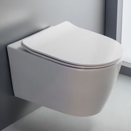 Kronenbach Tube Slim deska sedesowa wolnoopadająca biała KB94200TU