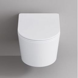 Kronenbach Tube miska WC wisząca ze spłukiwaniem wirowym biały KB100080WG