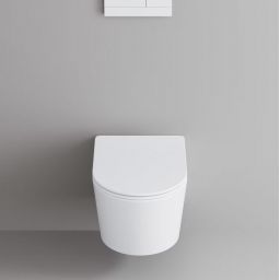 Kronenbach Tube miska WC wisząca ze spłukiwaniem wirowym biały KB100080WG