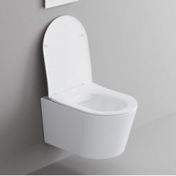 Kronenbach Tube deska sedesowa wolnoopadająca biała KB100081WG