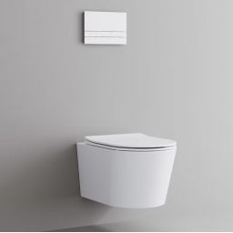 Kronenbach Tube deska sedesowa wolnoopadająca biała KB100081WG