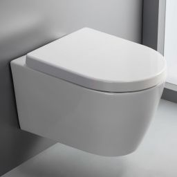 Kronenbach Tube miska WC wisząca bez kołnierza biały KB15100TU
